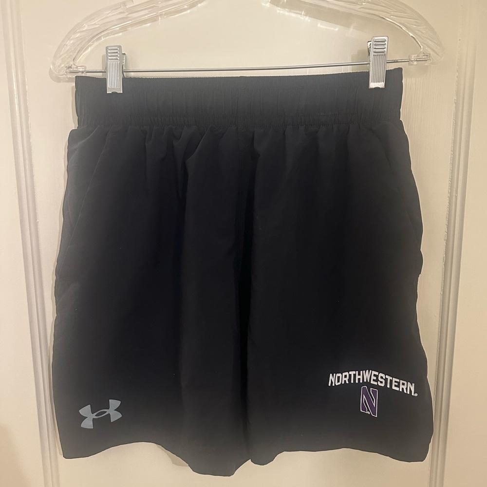 Under Armour Northwestern Black Loose Fit Shorts